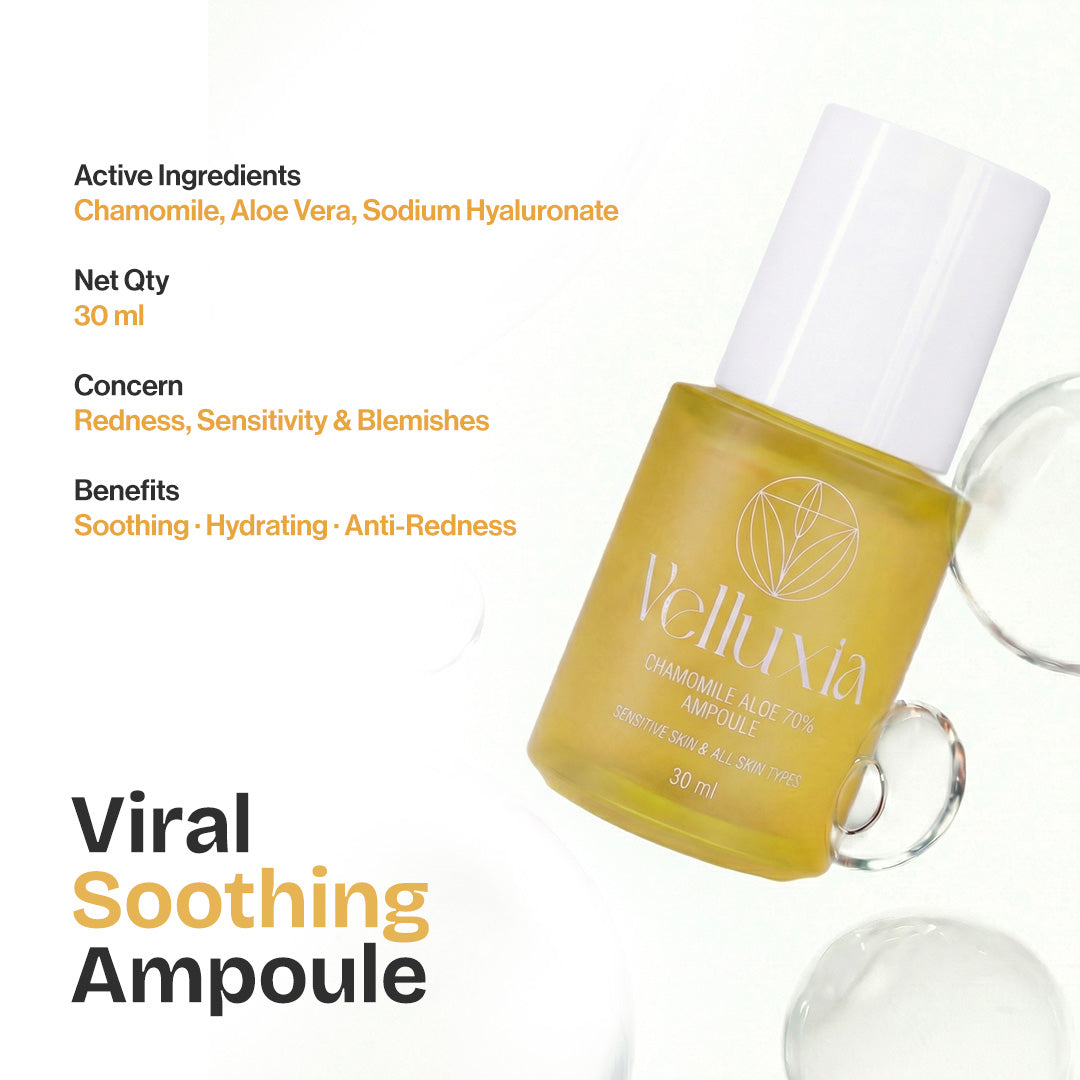 Chamomile Aloe 70% Ampoule