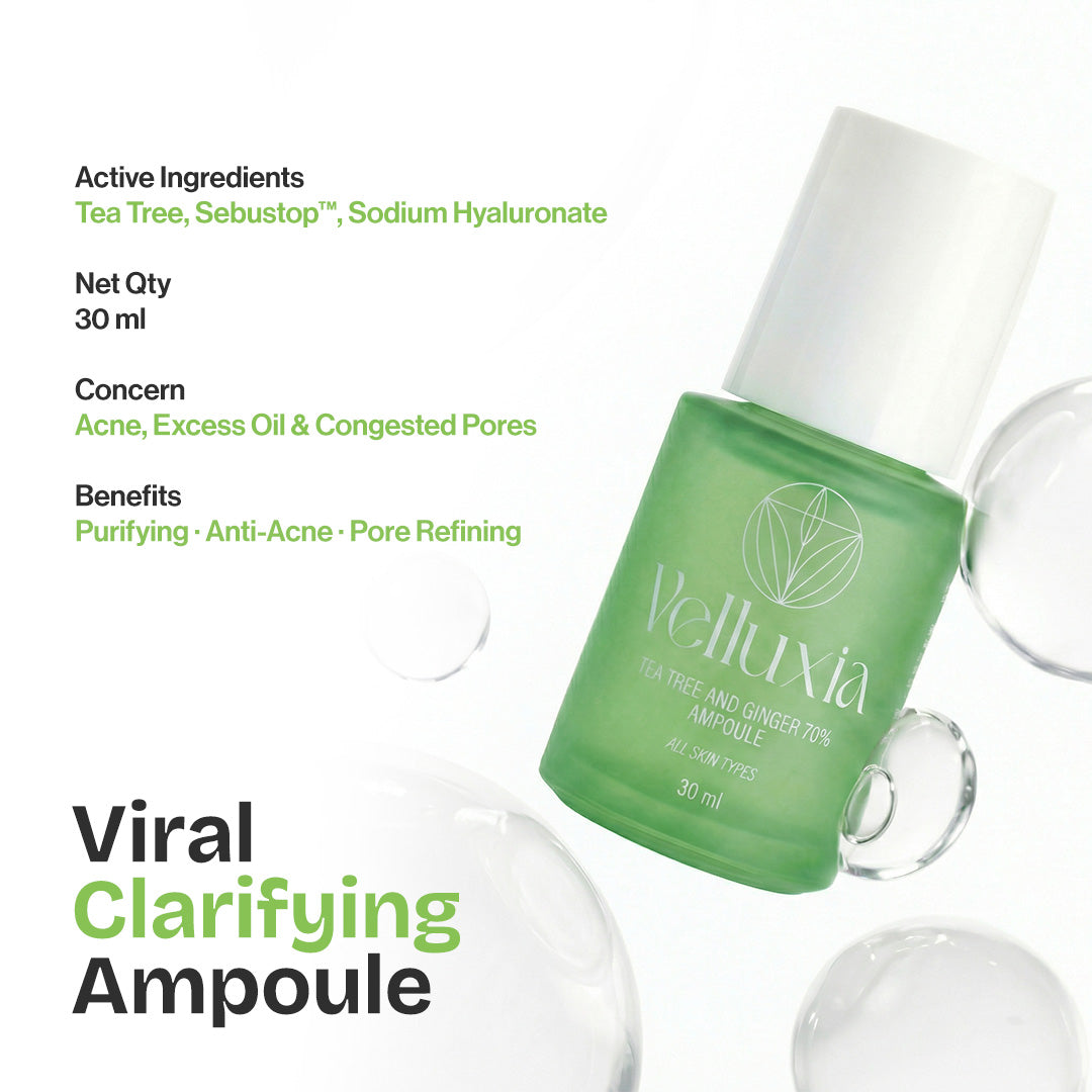 Tea Tree and Ginger 70% Ampoule